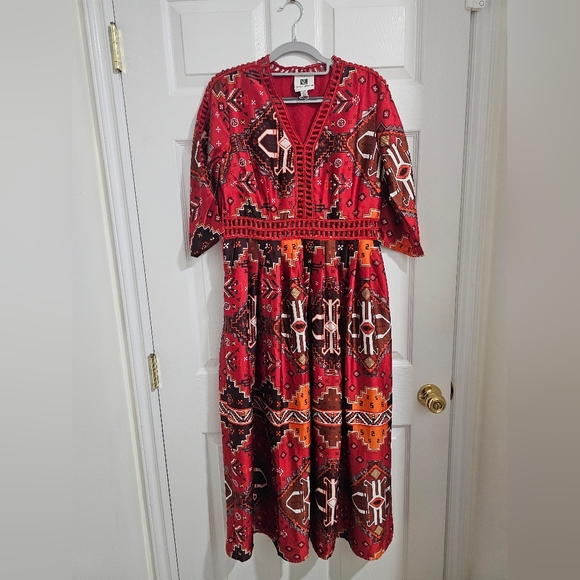 ✨ Vicky And Lucas Stunning Boho Maxi Dress | NWOT ✨ - Picture 4 of 12